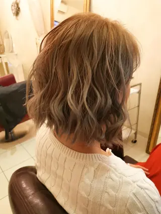 ショート 東心斎橋☆豆柴 🐾倶楽部のヘアスタイル