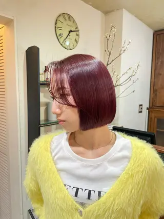 ショート ZEEN所属・ら んのヘアスタイル