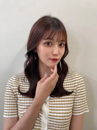 セミロング ❤️ショートカット ・顔周りカット❤️のヘアスタイル