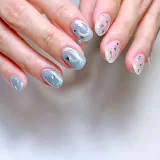 ネイル いちごパフェ ゆいのネイルデザイン