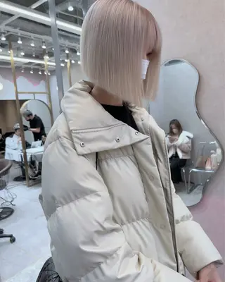 ショート カラー 似合わせカラー× ウルフカット/ホマレのヘアスタイル