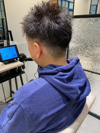 ショート メンズ 長津 健一郎のヘアスタイル