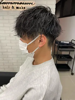 ショート パーマ ヘアアレンジ メンズ 🔥メンズ特化🔥 木村 祐太のヘアスタイル