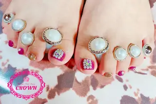ネイル CROWN プライベートサロンのネイルデザイン