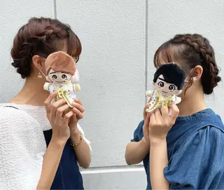 ミディアム ヘアアレンジ イワタ マハ/ minim hairのヘアスタイル