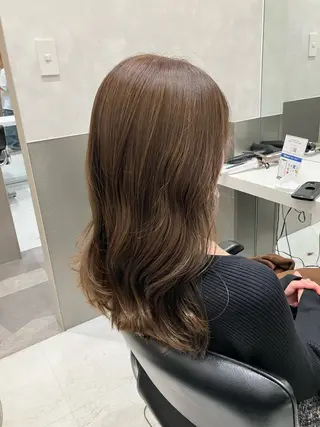 ロング カラー 💖ブリーチなし透明 感💖ASAHIのヘアスタイル