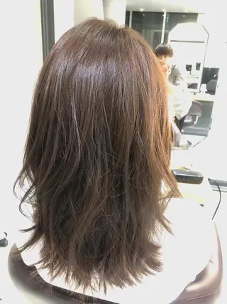セミロング 瀧尻 涼のヘアスタイル