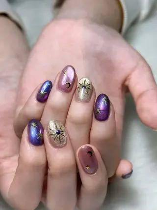 ネイル BLUE CORAのネイルデザイン