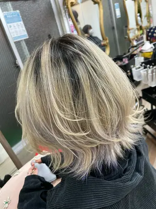 カラー プルエクステ/潤艶 最強矯正/西野入のヘアスタイル