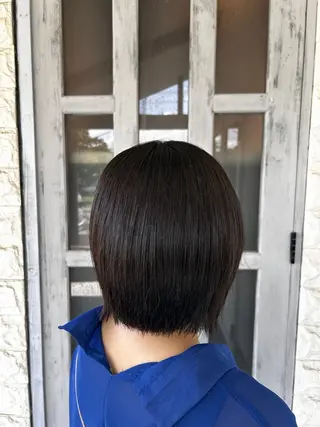 ショート モデル募集🌷/ 艶カラー/大谷李緒奈のヘアスタイル