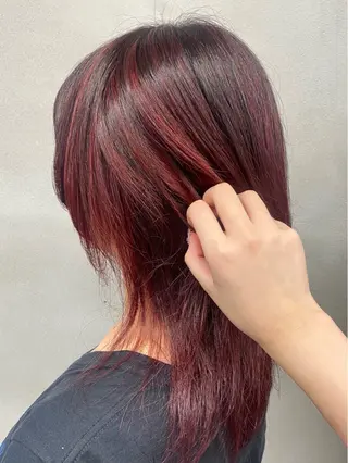 ロング カラー 柏 デザインカラー/ レイヤー🐣シオリのヘアスタイル