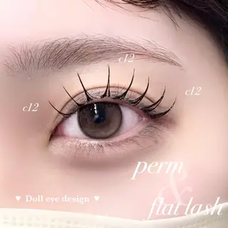 マツエク・マツパ MOMOKA .のマツエク・マツパデザイン