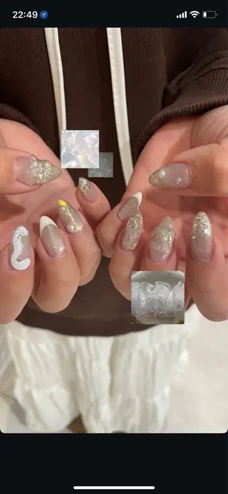 ネイル 尾張 玖羽のネイルデザイン