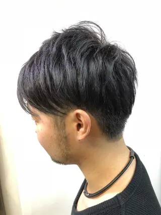 ショート カラー メンズ コレットヘアー 田中アヤノのヘアスタイル