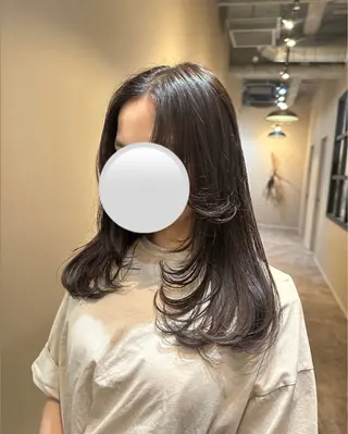 ロング カラー Sara newi 🎀透明感🎀のヘアスタイル