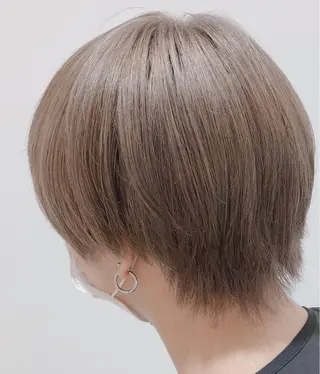 ショート カラー メンズ 岐阜1番韓国ヘア/ 星羅/23°のヘアスタイル