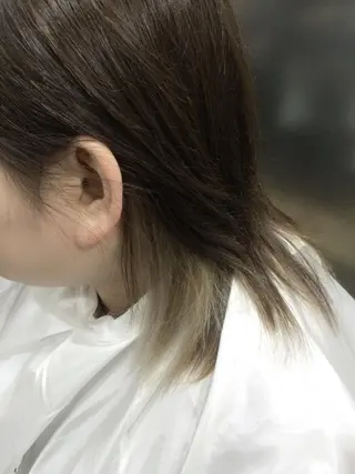 ショート ミディアム セミロング ロング カラー SUNNY GRACEのヘアスタイル