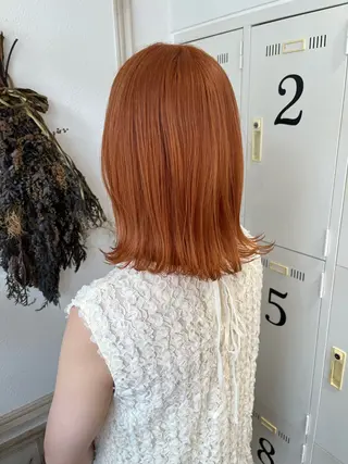 ミディアム カラー ヘアアレンジ merc. 🩵せのおのヘアスタイル