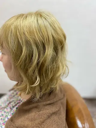 ミディアム カラー 後藤 征信のヘアスタイル