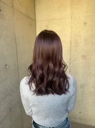 カラー さくら ⭐️ダブルカラーのヘアスタイル