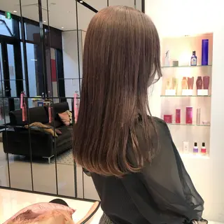 ロング カラー 相川 愛実のヘアスタイル