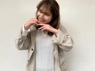 ミディアム パーマ カラー CEINE PATHのヘアスタイル