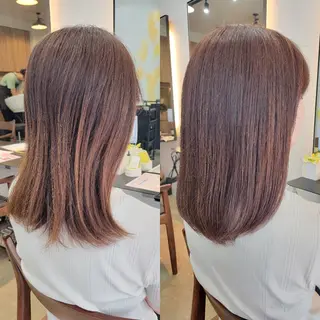 ミディアム 野村 果音(カノン)のヘアスタイル