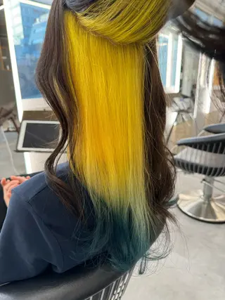 ロング カラー 【縮毛矯正/カラー】 今野寛己のヘアスタイル