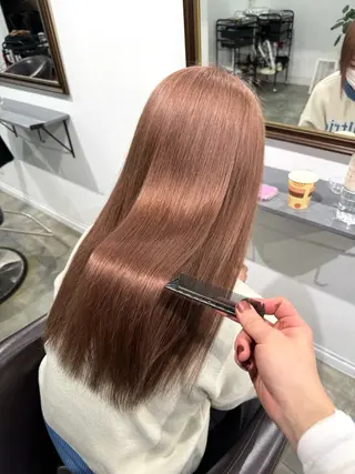 カラー ハイトーン✨髪質 改善🫧RYOのヘアスタイル