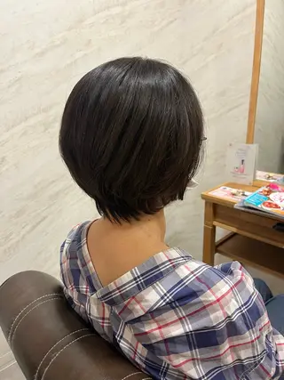 ショート 北野 未優香のヘアスタイル