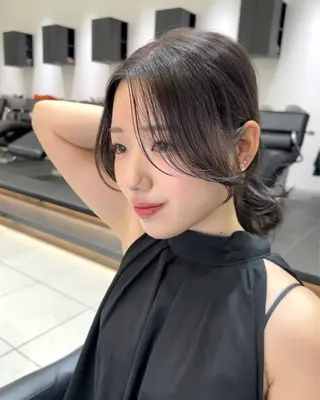 セミロング 尾田 一仁のヘアスタイル