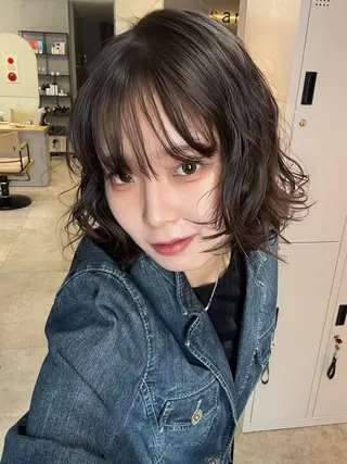 パーマ 撮影モデル 様募集中🫧ももかのヘアスタイル