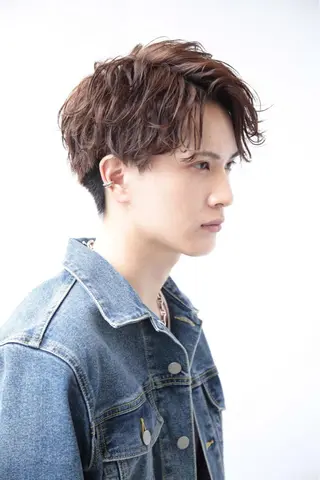ショート パーマ 【メンズ専門】 古田　隆悟のヘアスタイル