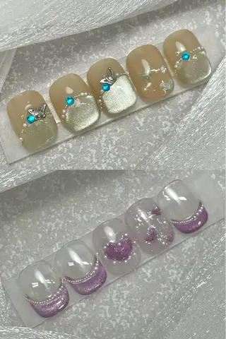 ネイル 夏 目のネイルデザイン