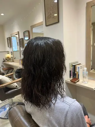 ショート パーマ メンズ 🌀メンズパーマ🌀 🐏丸山祐宇🐏のヘアスタイル