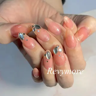 セミロング ネイル nail salon Revymoreのネイルデザイン