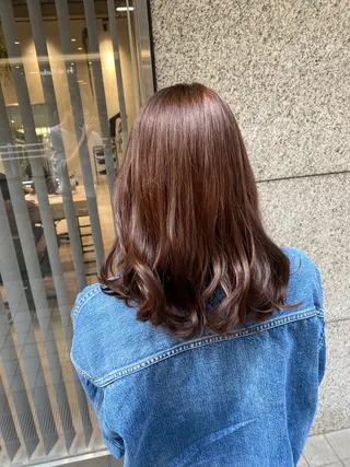 カラー 🫧松尾彩舞樹🫧 アレンジ/艶カラー✨のヘアスタイル