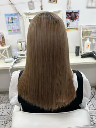 セミロング ブルーム プレミアムのヘアスタイル