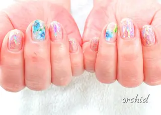 ネイル orchid ♡オーキッドのネイルデザイン