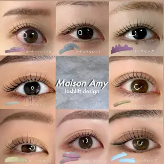マツエク・マツパ Maison Amy 【メゾンエイミー】のマツエク・マツパデザイン