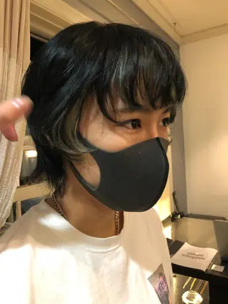 ショート カラー NOUN所属・eri kinjoのヘアスタイル