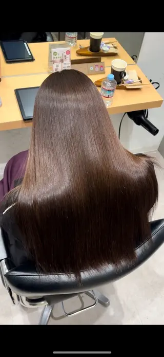ロング カラー 髪質改善ヘアケア 艶髪特化/上田のヘアスタイル