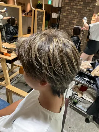 カラー メンズ メンズパーマ職人馬場 和哉のヘアスタイル