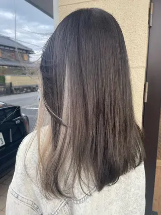 ロング カラー anuenue🌿 西村砂羽のヘアスタイル