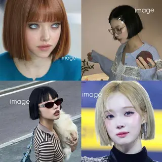 【pia】 ホノカブリーチカラーのヘアスタイル
