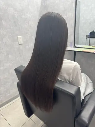 ロング 中川/縮毛矯正/ 高羽 克明のヘアスタイル
