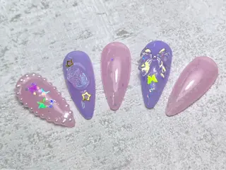 ネイル lucky nail 歌舞伎町のネイルデザイン