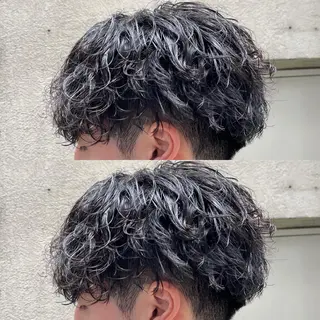 ショート パーマ メンズ 🏆メンズヘア特化 🥇代表りんぺーのヘアスタイル