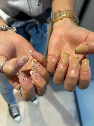 ネイル mano Hanaのネイルデザイン