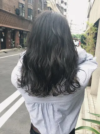 セミロング カラー tender hair salonのヘアスタイル
